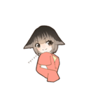 オオカミっ子（個別スタンプ：19）
