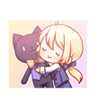 ザクーさんの家族（個別スタンプ：3）