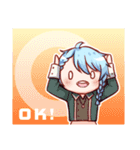 ザクーさんの家族（個別スタンプ：9）