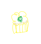 たべもの あつあつ かわいい（個別スタンプ：3）