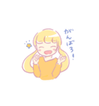 和毛くんの彼女（個別スタンプ：4）