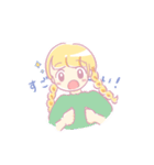 和毛くんの彼女（個別スタンプ：6）