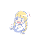 和毛くんの彼女（個別スタンプ：7）