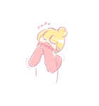 和毛くんの彼女（個別スタンプ：16）
