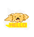 へたうま犬ののやまスタンプ〜落書き風〜（個別スタンプ：14）