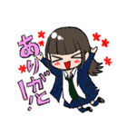 ハイテンションな明るい女子高生（個別スタンプ：7）