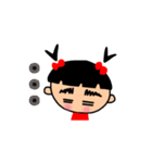 可愛くて癒される❤ぶちゃかわ❤愛ちゃん❤2（個別スタンプ：28）