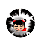 可愛くて癒される❤ぶちゃかわ❤愛ちゃん❤2（個別スタンプ：40）