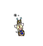 可愛いお花と不思議な子スタンプ（個別スタンプ：36）