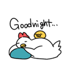 英語ニワトリ-english chicken（個別スタンプ：3）