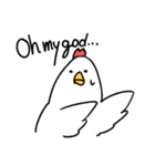 英語ニワトリ-english chicken（個別スタンプ：13）
