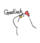 英語ニワトリ-english chicken（個別スタンプ：15）