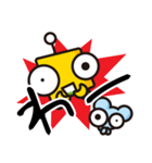 ゆるろぼ その1（個別スタンプ：3）