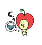 愉快なりんごちゃん（個別スタンプ：11）