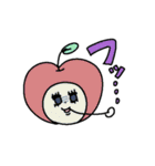 愉快なりんごちゃん（個別スタンプ：18）