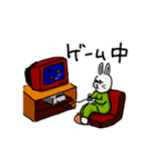 リーマンうさぎ（個別スタンプ：2）