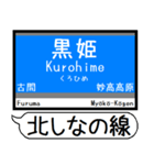 長野 しなの線 駅名 シンプル＆いつでも（個別スタンプ：29）