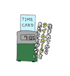 ブラック教員スタンプ（個別スタンプ：20）