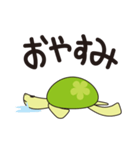 かめさんぽ（個別スタンプ：6）