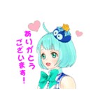 3Dモデラー ポリカ（個別スタンプ：5）