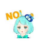 3Dモデラー ポリカ（個別スタンプ：14）