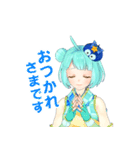 3Dモデラー ポリカ（個別スタンプ：15）