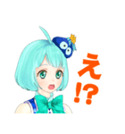 3Dモデラー ポリカ（個別スタンプ：18）