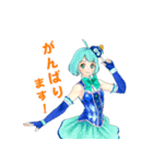 3Dモデラー ポリカ（個別スタンプ：24）