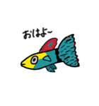色んなお魚達❤️（個別スタンプ：2）