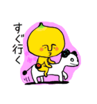 とんがった頭の…？（個別スタンプ：13）