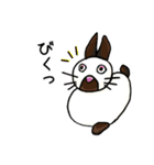 しろくろうさぎ☆はなちゃん（個別スタンプ：2）