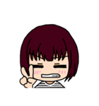 あすかさんスタンプ 第2弾‎٩( ᐛ )و（個別スタンプ：1）