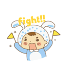 赤ちゃんウサギ Rabbit Baby（個別スタンプ：3）