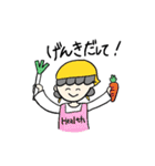使いやすい男の子、女の子ノーマルスタンプ（個別スタンプ：21）