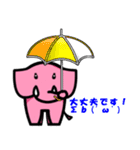ゾウのピンくん（個別スタンプ：30）