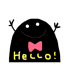 くろいやつ。（個別スタンプ：2）