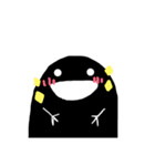 くろいやつ。（個別スタンプ：13）