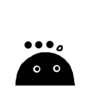 くろいやつ。（個別スタンプ：19）