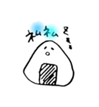 のほほん動物withおにぎり（個別スタンプ：6）