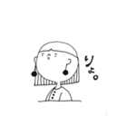 みーんなおんなのこ（個別スタンプ：3）