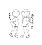 みーんなおんなのこ（個別スタンプ：10）