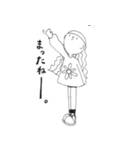 みーんなおんなのこ（個別スタンプ：16）
