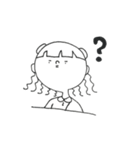 みーんなおんなのこ（個別スタンプ：24）