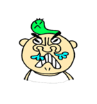 毎日使う 青虫君ときもかわ男の子（個別スタンプ：25）