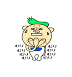 毎日使う 青虫君ときもかわ男の子（個別スタンプ：28）