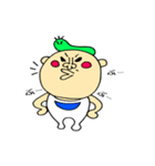 毎日使う 青虫君ときもかわ男の子（個別スタンプ：29）