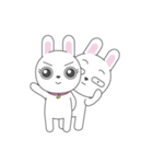 月から来た奇妙なカップル（個別スタンプ：1）