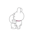 月から来た奇妙なカップル（個別スタンプ：14）