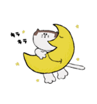 おかっぱねこ文字入り（個別スタンプ：3）