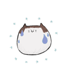 おかっぱねこ文字入り（個別スタンプ：29）